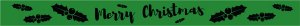 100 Christmas Green wristbands