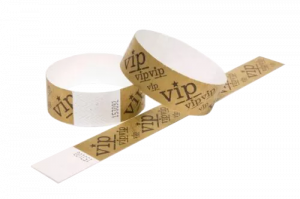 100 VIP Tyvek Wristbands