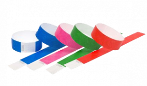 Plain Tyvek Paper Wristbands