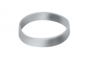 100 Custom Printed Silver Silicon Wristbands