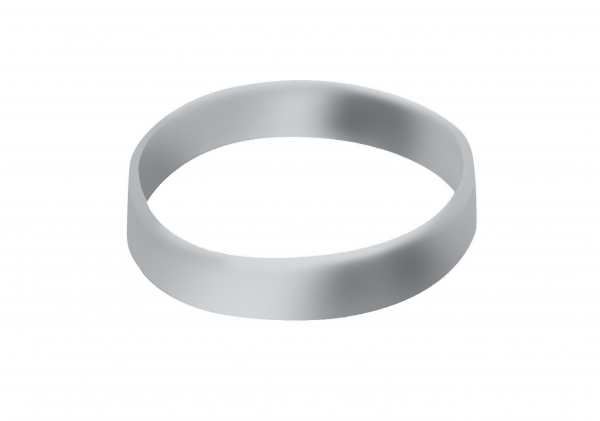 1000 Custom Printed Silver Silicon Wristbands